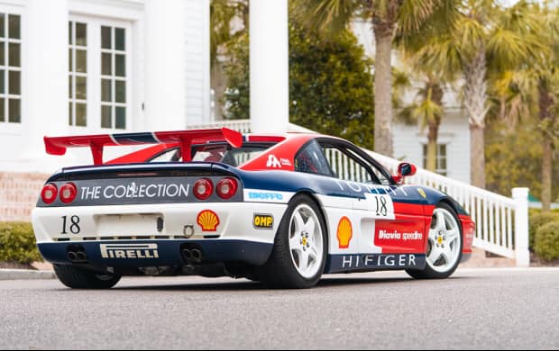 Gooding & Company Auction – 1995 355 Tommy Hilfiger Challenge Car at there  Amelia Island sale | FCHGT